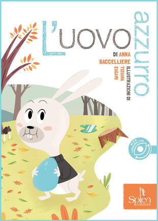 copertina L'uovo azzurro. Ediz. illustrata