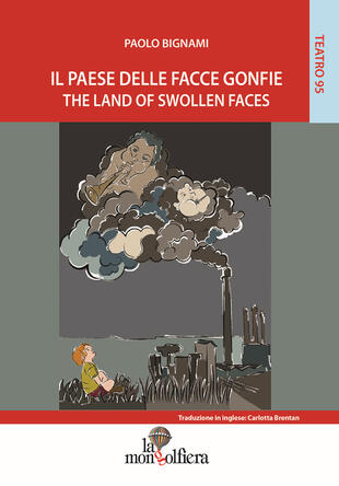 copertina Il paese delle facce gonfie. Ediz. italiana e inglese