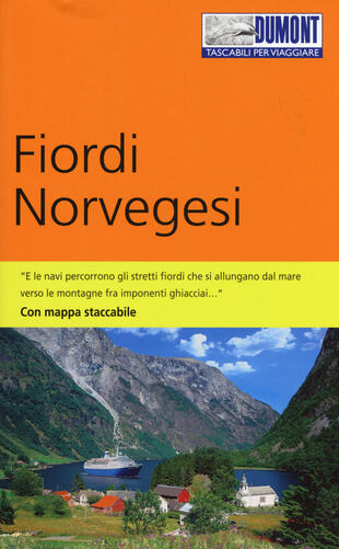 copertina Fiordi norvegesi. Con mappa