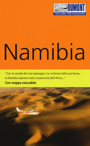 copertina Namibia. Con mappa