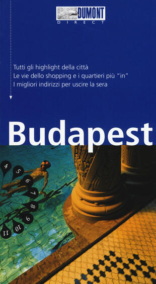 copertina Budapest. Con mappa