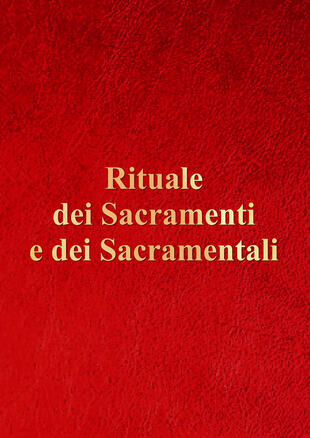 copertina Rituale dei sacramenti e dei sacramentali