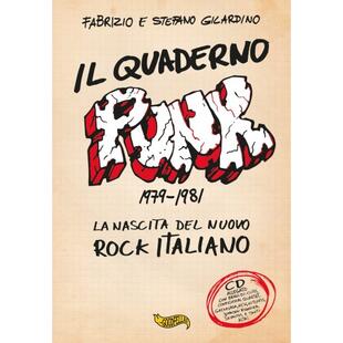 copertina Il quaderno punk. 1979-1981. La nascita del nuovo rock italiano. Con CD-Audio