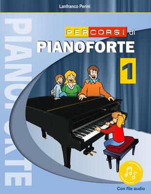copertina Percorsi di pianoforte. Con File audio in streaming. Vol. 1