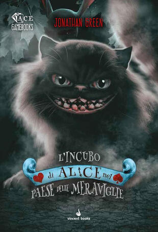 copertina L'incubo di Alice nel Paese delle Meraviglie. ACE gamebooks. Librogame