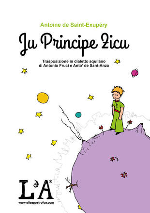 copertina Ju principe zicu. Trasposizione in dialetto aquilano