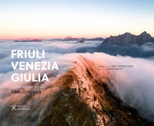 copertina Friuli Venezia Giulia come aquila in volo-Friuli Venezia Giulia like a fliyng eagle. Ediz. illustrata