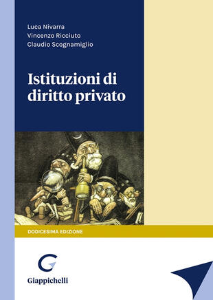 copertina Istituzioni di diritto privato