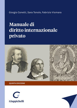 copertina Manuale di diritto internazionale privato