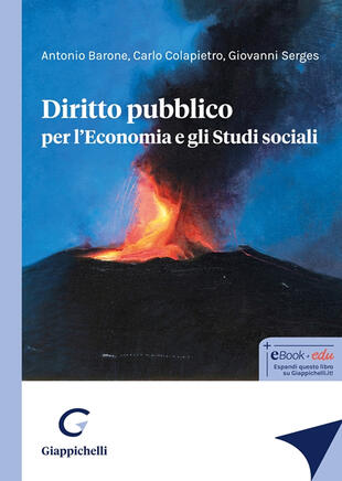 copertina Diritto pubblico per l'economia e gli studi sociali