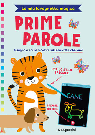 copertina Prime parole. La mia lavagnetta magica. Con lavagnetta