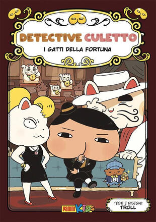copertina I gatti della fortuna. Detective Culetto. Vol. 9