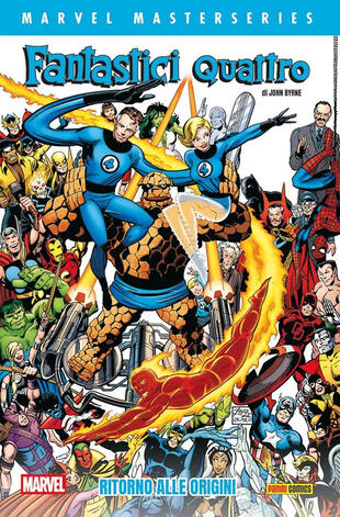 copertina Ritorno alle origini. Fantastici Quattro. Vol. 1