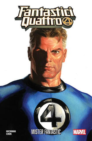 copertina Fantastici Quattro. Mister Fantastic. Marvel-verse