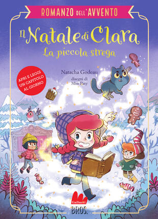 copertina Il Natale di Clara, la piccola strega. Romanzo dell'Avvento