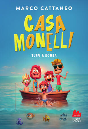 copertina Tuffi a bomba. Casa Monelli