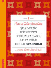 copertina Quaderno d'esercizi per imparare le parole dello spagnolo 2