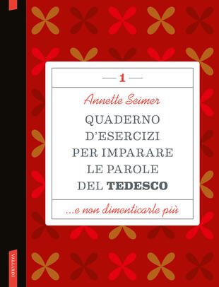 copertina Quaderno d'esercizi per imparare le parole del tedesco 1