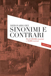 copertina Sinonimi e contrari della lingua italiana. Dizionario ULTRA