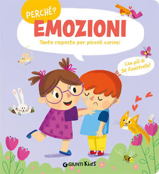 copertina Emozioni. Tante risposte per piccoli curiosi. Ediz. a colori