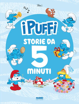 copertina Storie da 5 minuti. I Puffi. Ediz. a colori