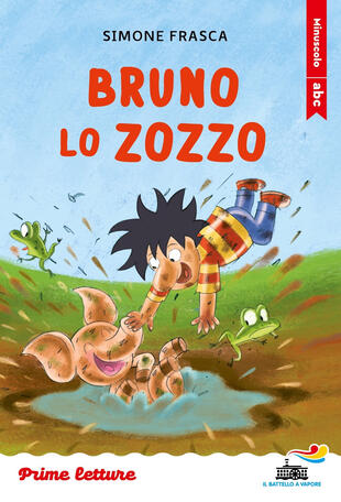 copertina Bruno lo zozzo. Stampatello minuscolo