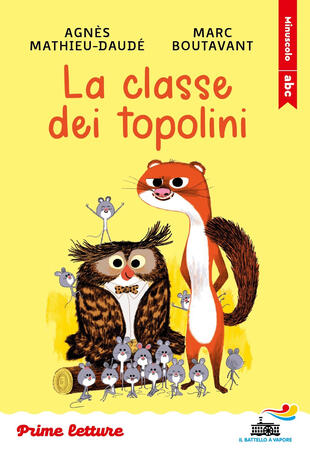 copertina La classe dei topolini. Stampatello minuscolo