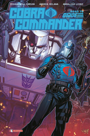 copertina Cobra commander. Road to G.I. Joe