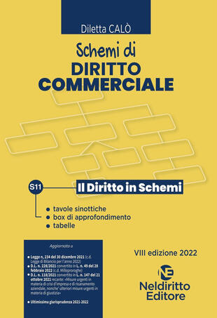 copertina Schemi di diritto commerciale