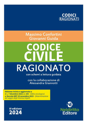 copertina Codice civile ragionato