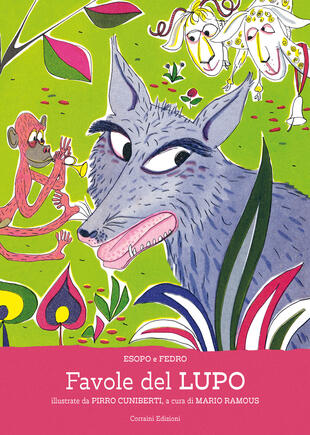 copertina Favole del lupo. Ediz. illustrata