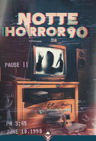 copertina Notte horror 90