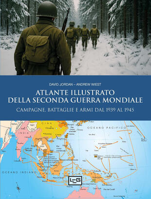 copertina Atlante illustrato della Seconda guerra mondiale