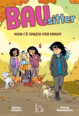 copertina Non c'è spazio per Mindy. Bau-sitter