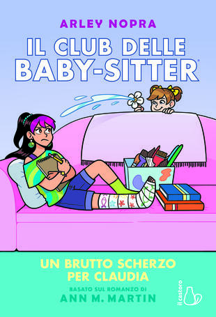 copertina Un brutto scherzo per Claudia. Il Club delle baby-sitter. Vol. 15
