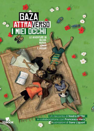 copertina Gaza attraverso i miei occhi. Le avventure di Suzan, Marah, Adnan e Wissam
