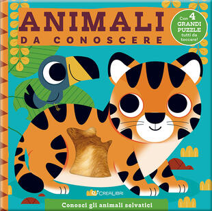 copertina Animali da conoscere. Ediz. illustrata