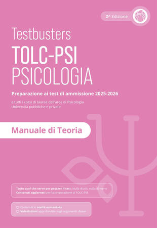 copertina Testbusters TOLC-PSI 2025 - Manuale di Teoria