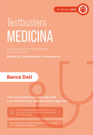 copertina Testbusters Test di Medicina 2025 - Banca dati