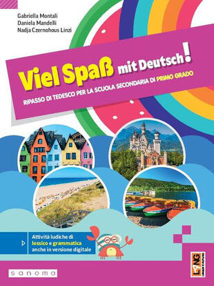 copertina Viel Spa&szlig; mit Deutsch. Rripasso di tedesco. Per la Scuola media. Con e-book. Con espansione online