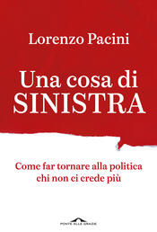 copertina Una cosa di sinistra