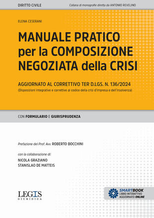 copertina Manuale pratico per la composizione negoziata della crisi