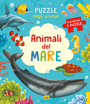 copertina Animali del mare. Ediz. a colori