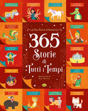 copertina 365 storie di tutti i tempi. Ediz. a colori