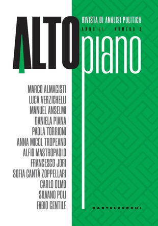 copertina Altopiano. Rivista di analisi politica (2023). Vol. 3