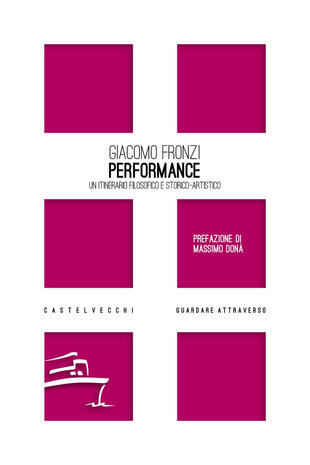 copertina Performance. Un itinerario filosofico e storico-artistico