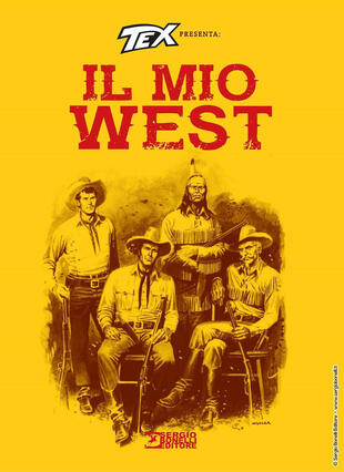 copertina Tex presenta: il mio West