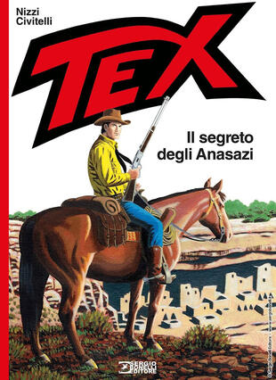 copertina Tex. Il segreto degli Anasazi