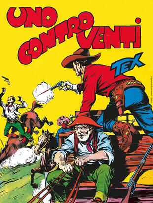copertina Uno contro venti. Tex collezione book. Vol. 2