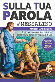 copertina Sulla tua parola. Messalino. Letture della messa commentate per vivere la parola di Dio. Marzo aprile 2026